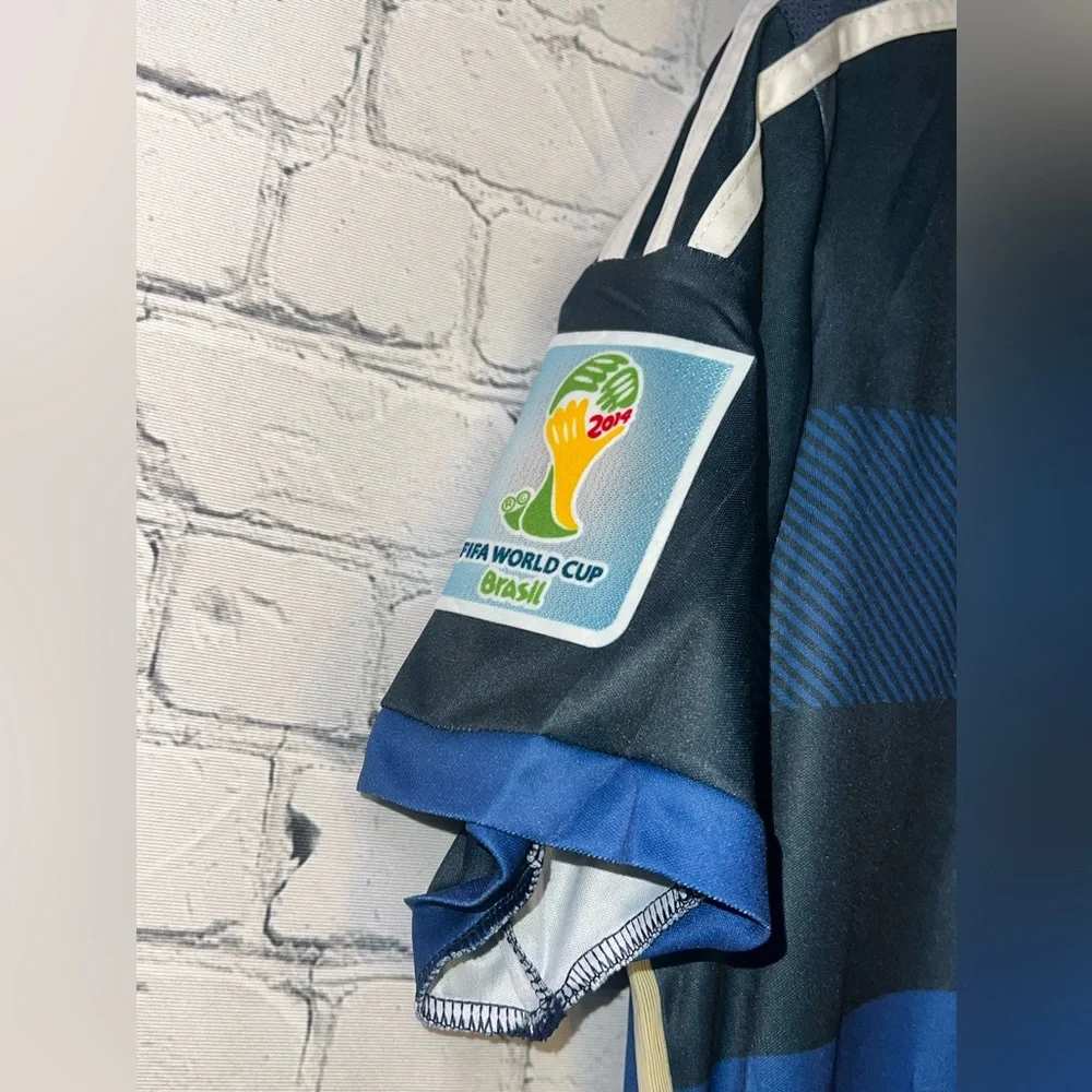 Messi‎ Argentina 2014 WORLD CUP FINAL Away Soccer Jersey - NWT ⚽️🔥 - Picture 5 of 6